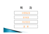 종교 관광, 여행 일정, 여행 계획 작성, 문제점, 개선방안, 현황, 특징, 효과, 전망, 분석, 나의 견해-2