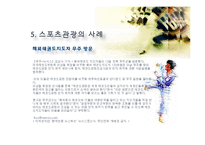 스포츠 관광의 정의, 형태, 유형, 국내 스포츠 관광 현황, 효과, 국내 사례, 국내 스포츠 관광의 발전방향, 특징, 현황, 사례, 관리, 역할, 기법, 시사-20