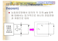저항과 저항회로(1. 옴의 법칙 2.키르히호프 3.중첩의 원리 4.테브닌 5.노튼-14