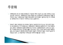 러시아의 의식주, 기후, 러시아인들의 옷, 음식, 주거생활, 특징, 현황, 사례, 관리, 역할, 시사점, 나의견해, 총체적 조사분석-16
