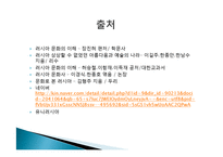 러시아의 의식주, 기후, 러시아인들의 옷, 음식, 주거생활, 특징, 현황, 사례, 관리, 역할, 시사점, 나의견해, 총체적 조사분석-20