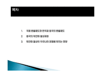 국제 환율제도 역사, 한국과 중국의 환율제도, 중국의 위안화 절상 과정, 위안화 절상이 한국경제에 미치는 영향, 특징, 현황, 관리, 역할, 시사점, 조사분석-2