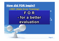 FOR Training(참조틀 훈련)-3