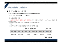 국민기초생활보장제도 -기초의료보장제도를 중심으로-11