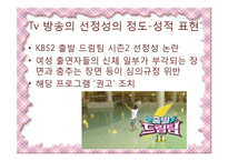 [방송학] TV방송의 선정성-4