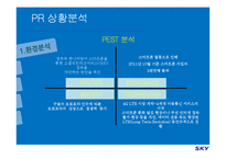[PR기획론] 스카이 sky PR전략-3