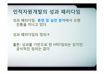 제7장 인적자원개발의 패러다임-19