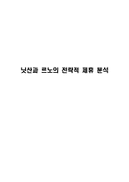 [국제경영] 닛산과 르노의 전략적 제휴 분석-1