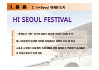 [도시마케팅] 하이 서울 Hi-Seoul 마케팅전략-20