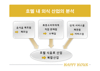 [호텔 내 외식 산업] 해피아워 -오크룸 VS 델리 아모도르-3