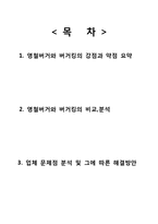 영철버거와 버거킹의 비교,분석-2