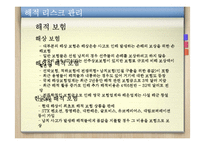 [보험과 리스크] STX팬오션의 리스크분석과 솔루션-17
