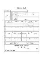 2012 대기업합격 표준이력서양식(전문성을 강조) -1