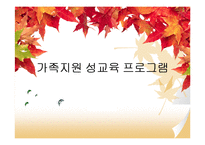 [가족복지] 가족지원 성교육 프로그램-1