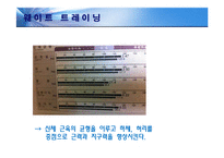 [체육교육] 체력관리 운동프로그램-6