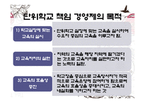 [교육행정] 단위학교 책임 경영제와 자율화-5
