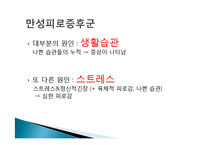 만성피로증후군, 피로의 예방과 회복-8