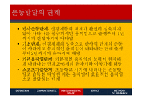 운동발달 특징과 단계 및 영향 연구-8