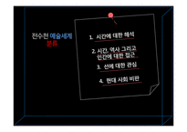 [동양미술] 작가 `전수천`의 미술 작품 연구-6