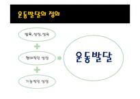 [스포츠학] 제 5장 운동발달 이론-2