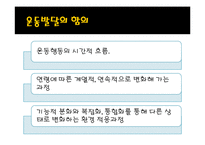 [스포츠학] 제 5장 운동발달 이론-4