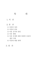 [사회복지]이혼문제의 해결방안-1