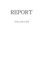 [사회복지]노인복지정책의 발전방안-1