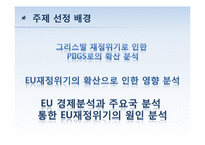 [국제통상] EU 재정위기 분석과 대응방안-2