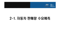 [경영학] 경영활동 계획, 수요예측 사례 연구-자동차 판매량 수요예측 모델-7