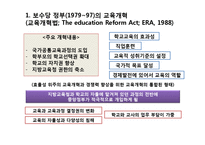 영국 교육개혁의 동향-4