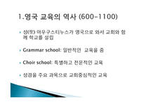 영국의 교육 역사와 교육과정 연구-3