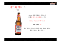 [국제광고] 버드와이저의 광고 분석 및 마케팅 전략 제안-7