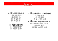 [독일문화] 독일인의 일상과 축제, 스포츠 문화 조사-2