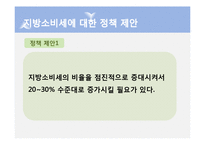 [행정학] 지방소비세의 문제점 고찰-19