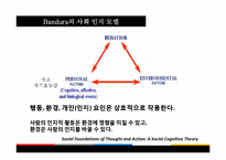[심리학] Bandura의 사회 인지 이론 연구-6