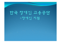 한국 장애인 고용공단-장애인 지원 사업-1