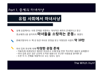 [서양사] 마녀사냥의 역사와 현대의 마녀사냥에 대한 고찰-6