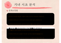 [고전문학] 기녀의 시조문학 분석 및 문학사적 의의 고찰-15