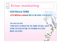 에비앙 EVIAN 브랜드분석및 마케팅 SWOT,4P전략분석 PPT-5