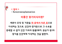 [의료윤리] 이종간 장기이식 문제점 고찰-3