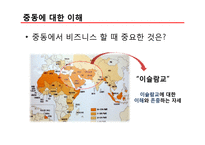 [무역론] 중동의 비즈니스 매너-5