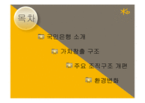 [조직론] 국민은행 조직구조 변화 연구-2