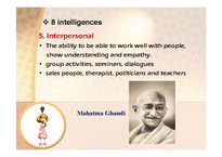 [영어교육] 다중지능이론(multple intelligences)과 영어 교수법(영문)-8