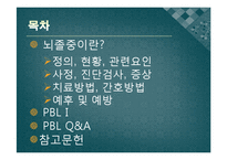 [성인간호] 뇌졸중 PBL-2