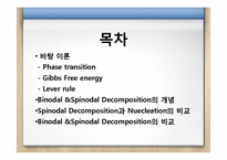 [열역학] binodal, spinodal 분해 연구-2
