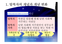 [사회복지] 탈북자(새터민) 가족 현황과 문제점 및 정책 개선 방안-3