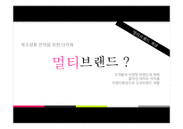[경영학] 외식산업에서의 멀티브랜드 등장과 개선방향-CJ푸드빌 중심으로-3