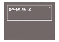 [투자론] 블랙숄즈 가격결정모형-13