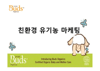 [소비자행동론] 친환경 유기농 마케팅 전략-1