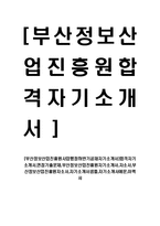 [부산정보산업진흥원사업행정하반기공채자기소개서]합격자기소개서,면접기출문제,부산정보산업진흥원자기소개서,자소서,부산정보산업진흥원자소서,자기소개서샘플,자기소개서예문,이력서-1